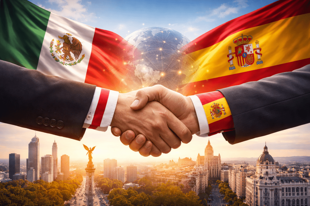 México y España